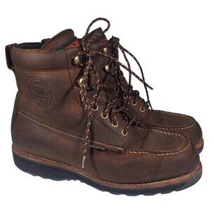 Red Wing Irish Setter Wingshooter 849 Brown Leather Waterproof Boots Size 9 D